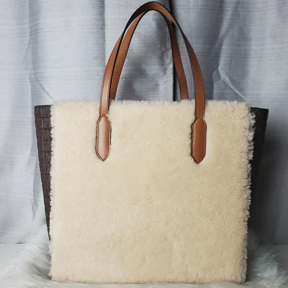 MICHAEL KORS sinclair sherpa large grab tote